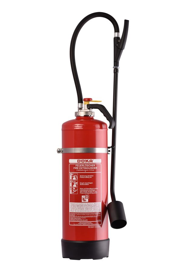 Döka-Feuerlöscher, Metallbrandpulver